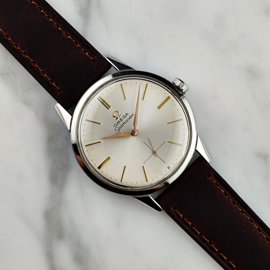 Omega Seamaster White Dial Gold 1964 Serviced 07/2026 [REF. 125.003]