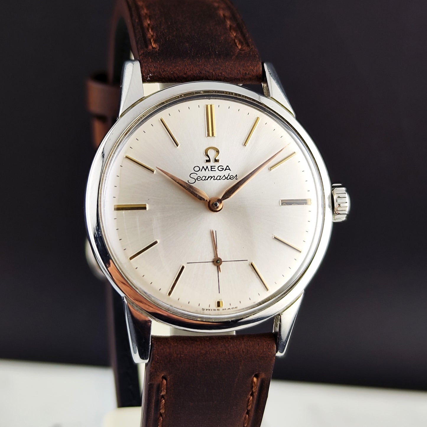 Omega Seamaster White Dial Gold 1964 Serviced 07/2026 [REF. 125.003]