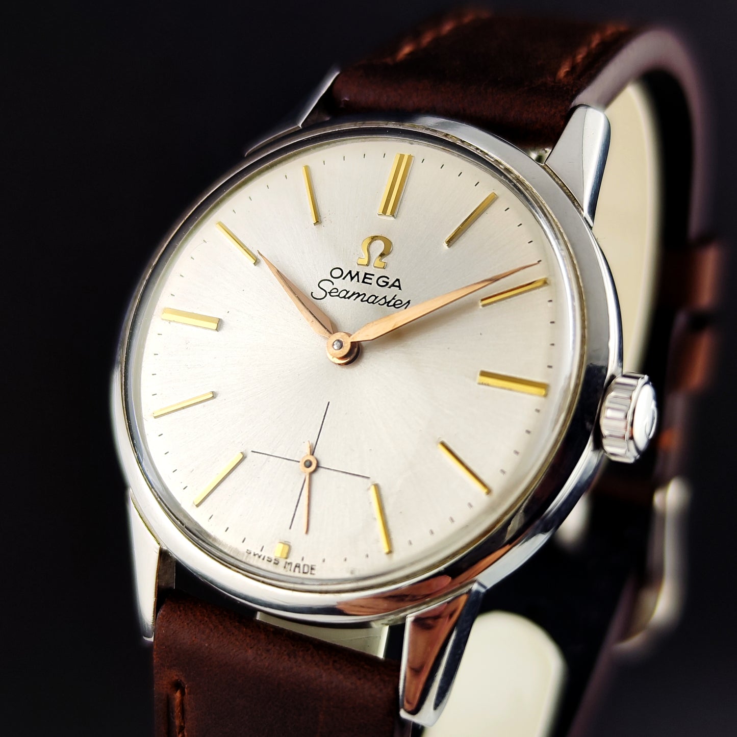 Omega Seamaster White Dial Gold 1964 Serviced 07/2026 [REF. 125.003]