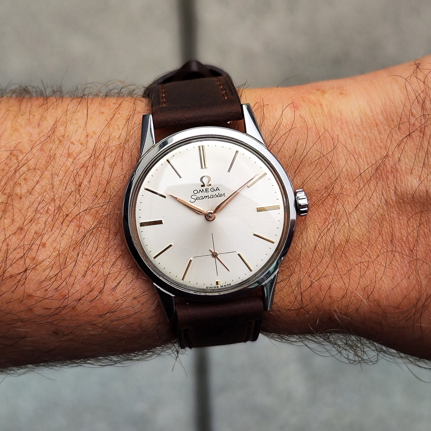 Omega Seamaster White Dial Gold 1964 Serviced 07/2026 [REF. 125.003]