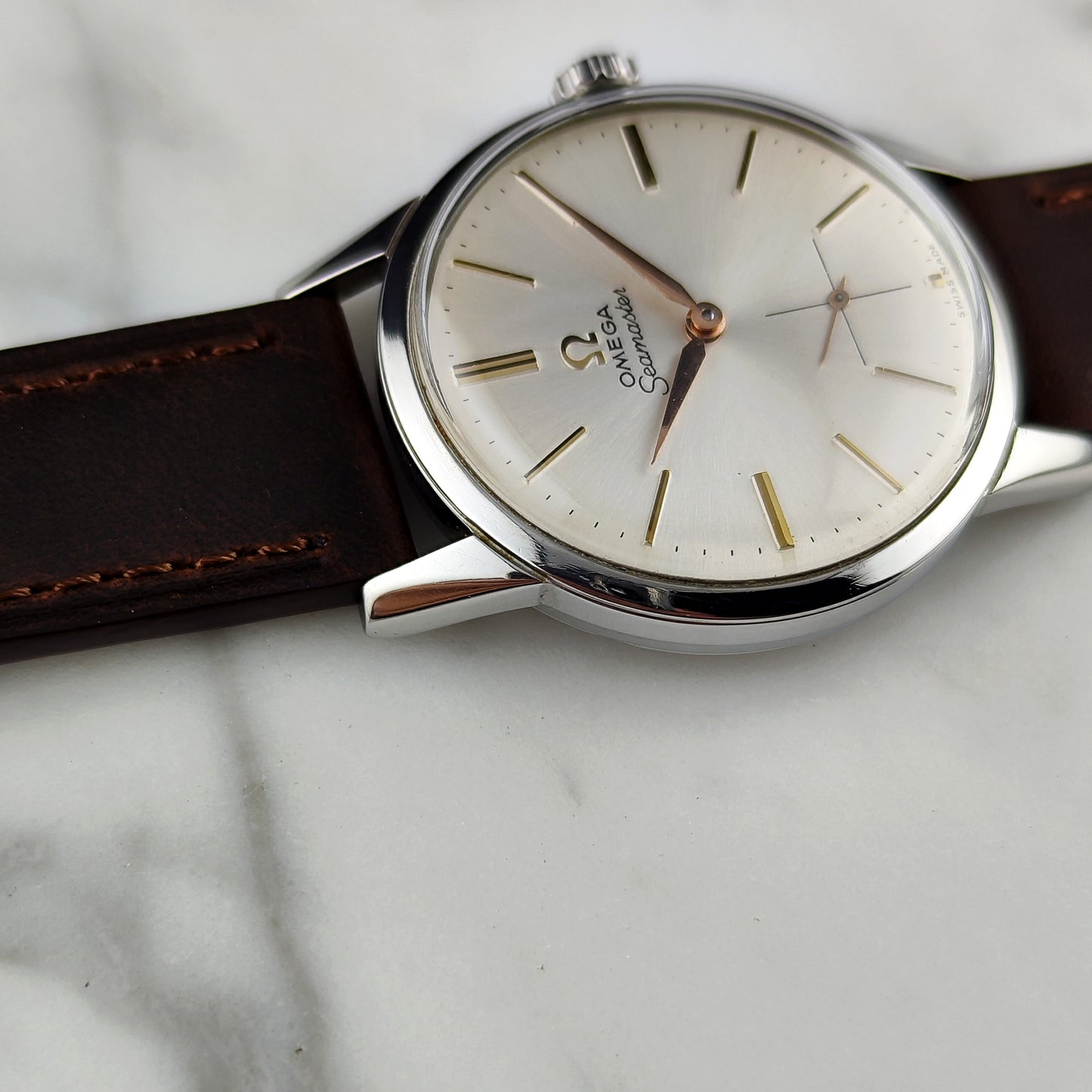Omega Seamaster White Dial Gold 1964 Serviced 07/2026 [REF. 125.003]