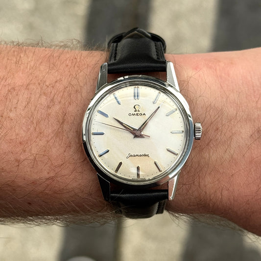 OMEGA Seamaster White Dial Special Patina 1961 [REF. 14390]