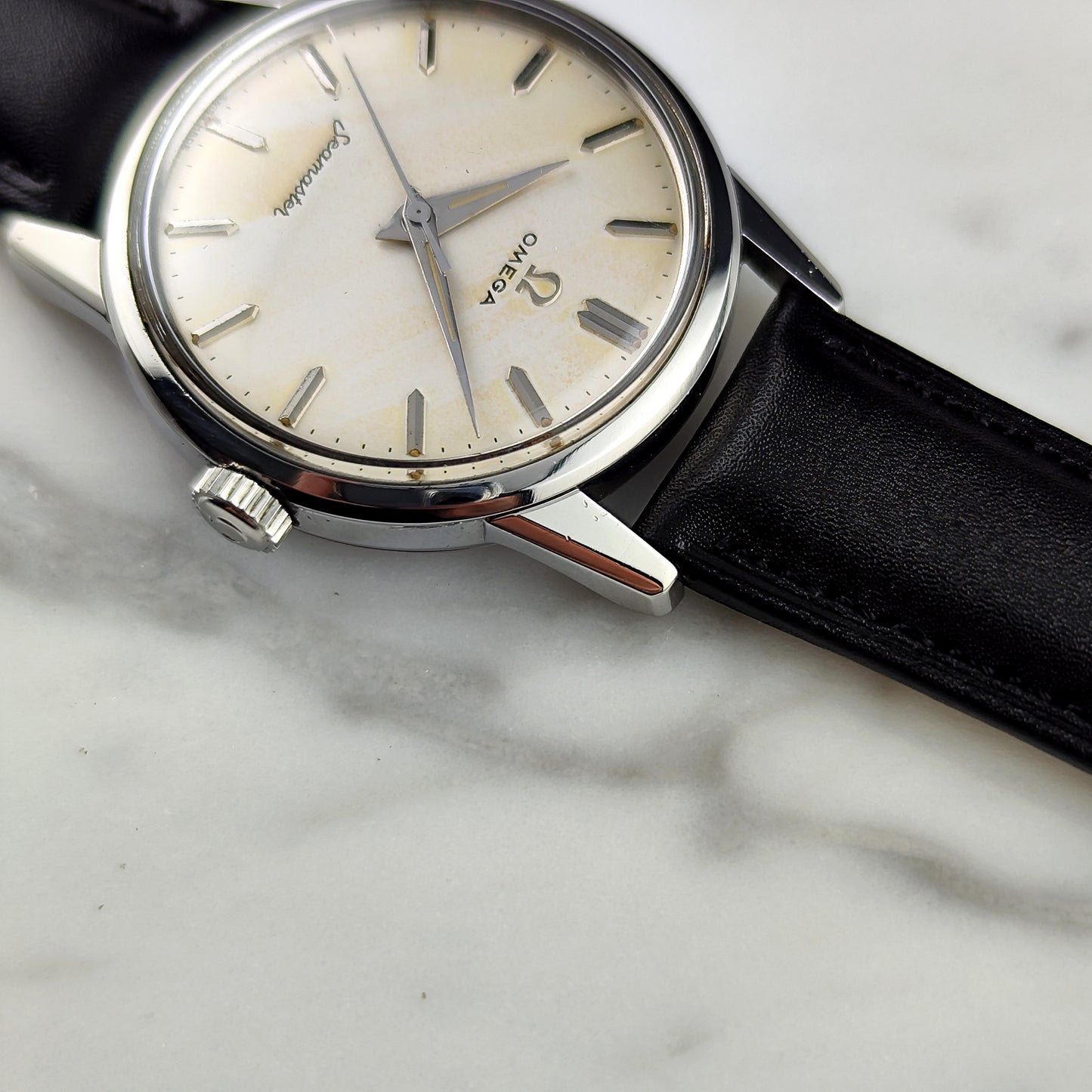OMEGA Seamaster White Dial Special Patina 1961 [REF. 14390]