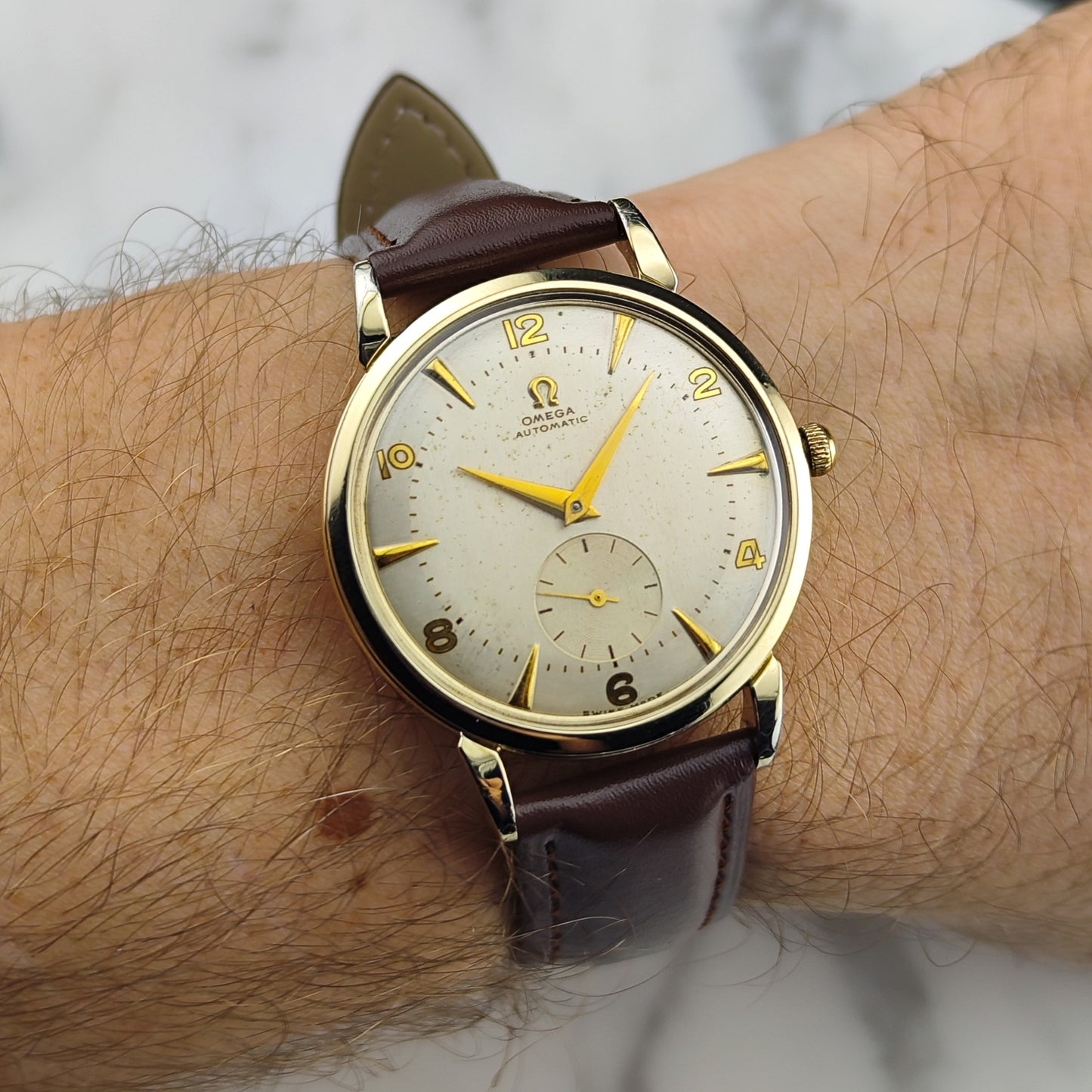 OMEGA Wadsworth Automatic Gold Serviced [REF. 2398-2]