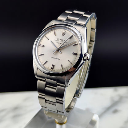 ROLEX Air King Precision Silver Dial Serviced [REF. 5500]
