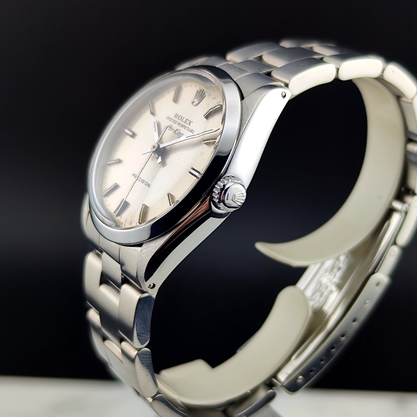 ROLEX Air King Precision Silver Dial Serviced [REF. 5500]