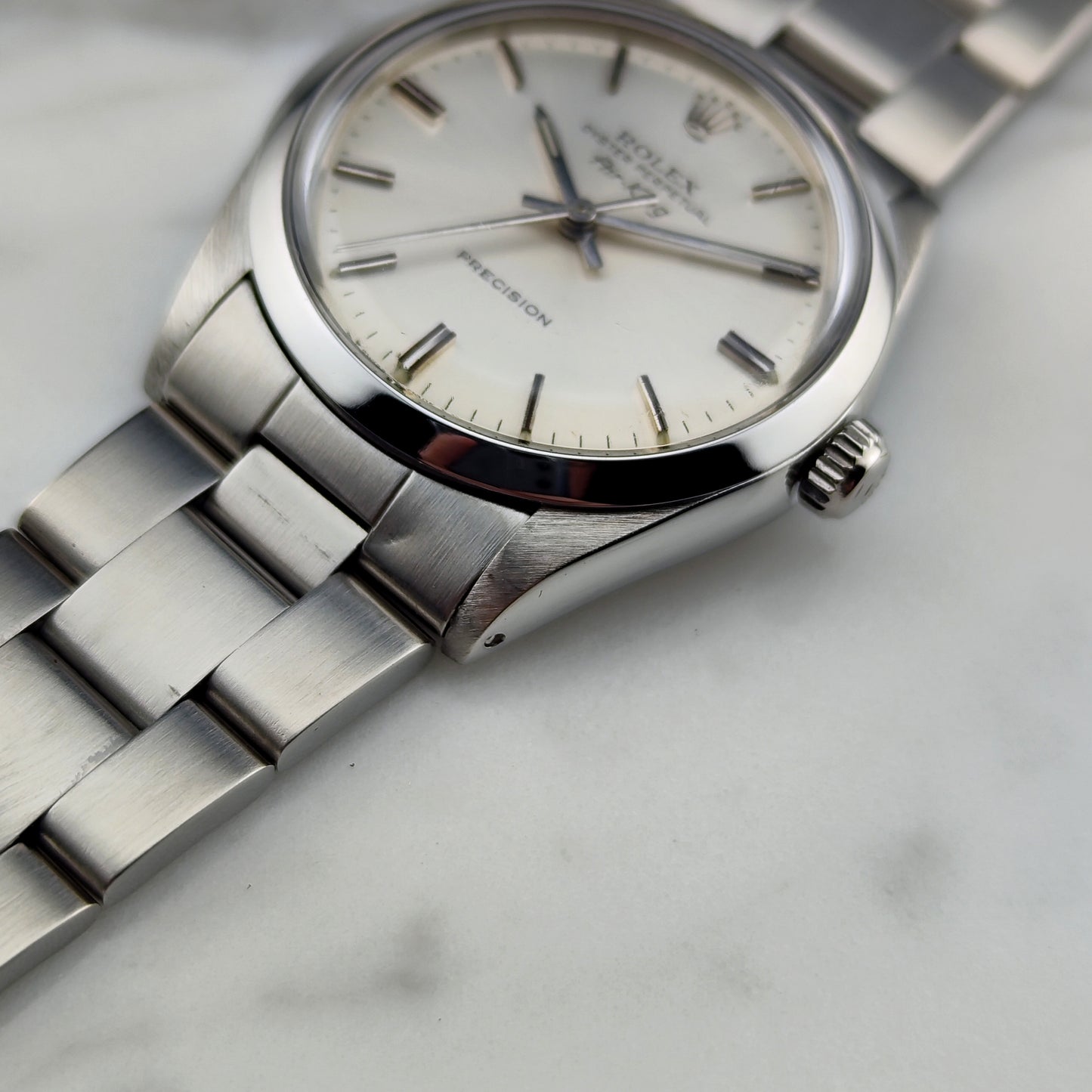 ROLEX Air King Precision Silver Dial Serviced [REF. 5500]