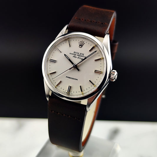 ROLEX AirKing Precision White Dial 1970 [REF. 5500]