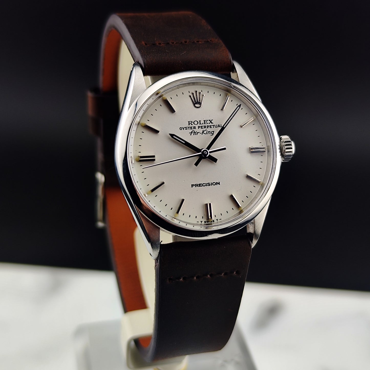 ROLEX AirKing Precision White Dial 1970 [REF. 5500]