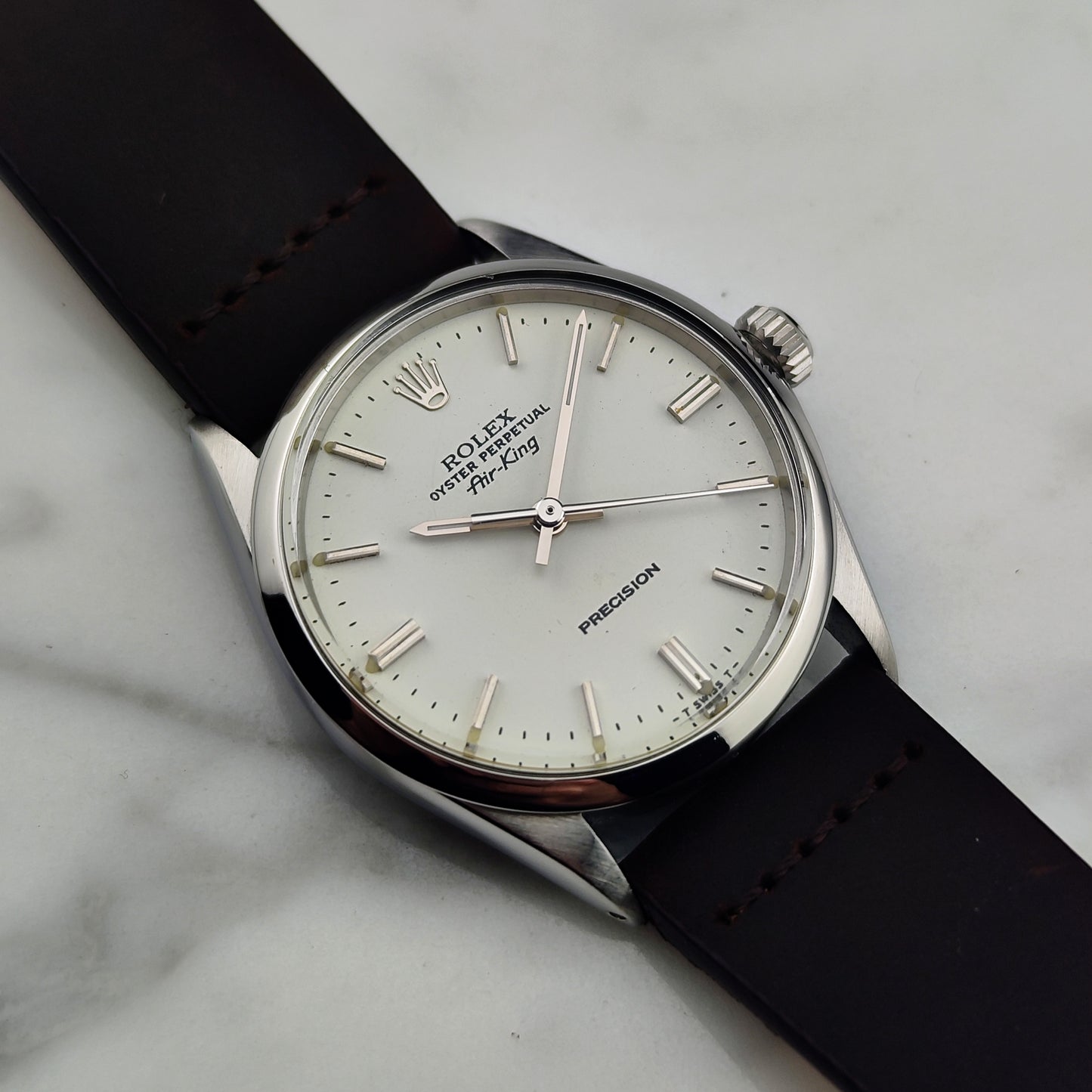 ROLEX AirKing Precision White Dial 1970 [REF. 5500]