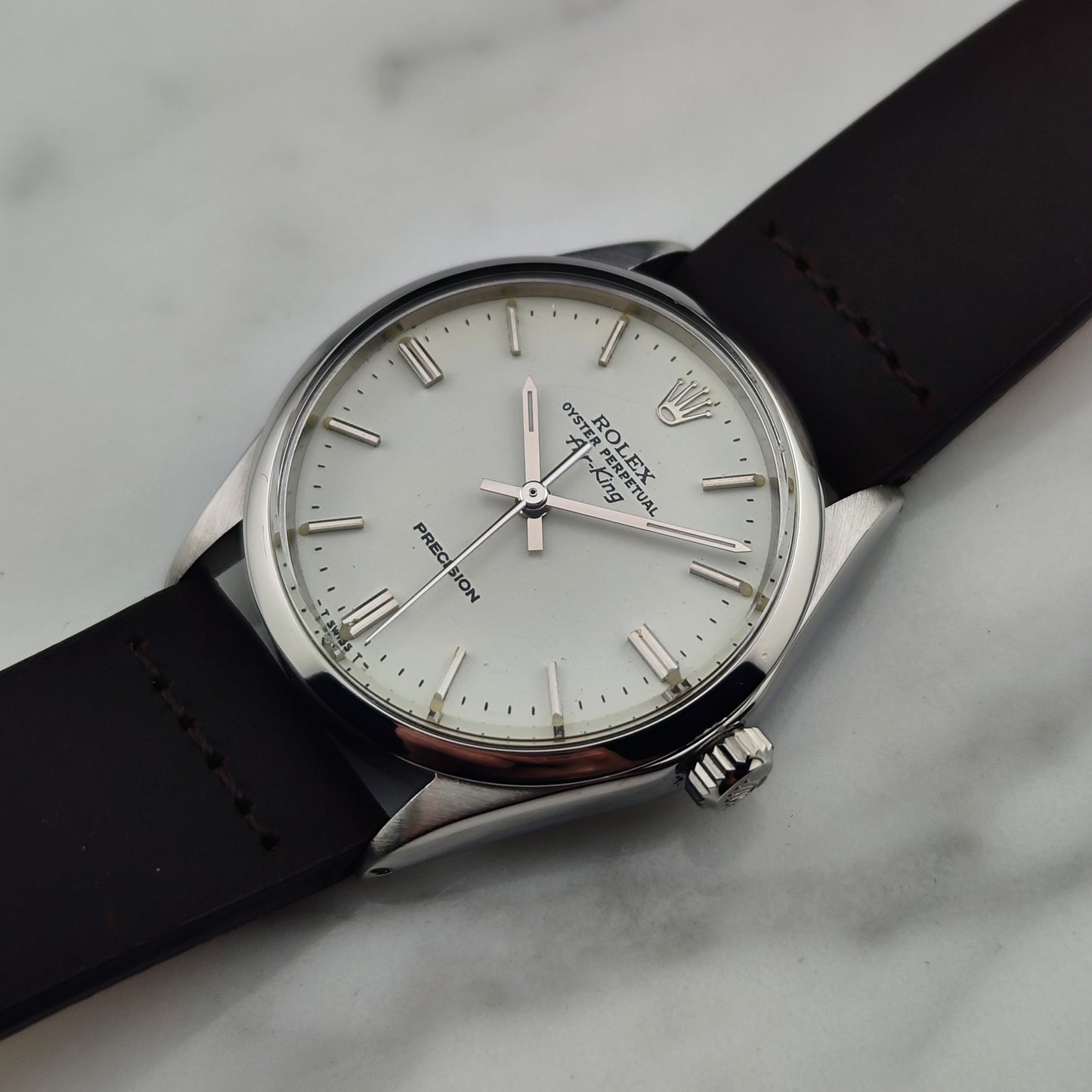 ROLEX AirKing Precision White Dial 1970 [REF. 5500]