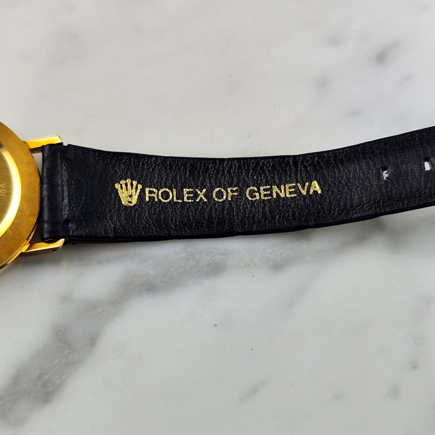 ROLEX Cellini Gold White Dial 18ct from 1990 Serviced 03/2026 [REF. 4112]