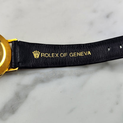 ROLEX Cellini Gold White Dial 18ct from 1990 Serviced 03/2026 [REF. 4112]