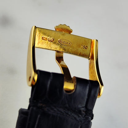 ROLEX Cellini Gold White Dial 18ct from 1990 Serviced 03/2026 [REF. 4112]