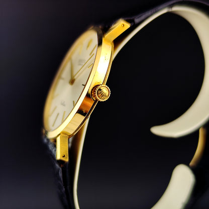 ROLEX Cellini Gold White Dial 18ct from 1990 Serviced 03/2026 [REF. 4112]