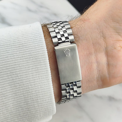 ROLEX Datejust 36 Jubilee Silver Dial 18ct Whitegold Bezel [REF. 1601]