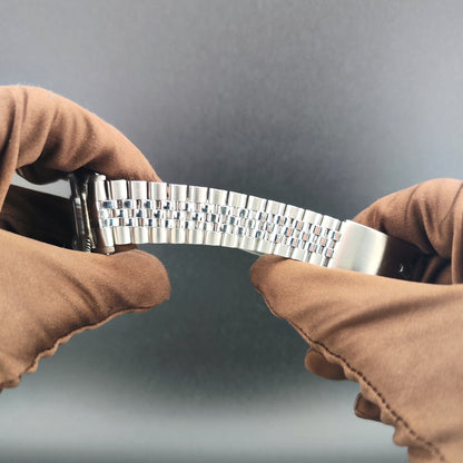 ROLEX Datejust 36 Jubilee Silver Dial 18ct Whitegold Bezel [REF. 1601]