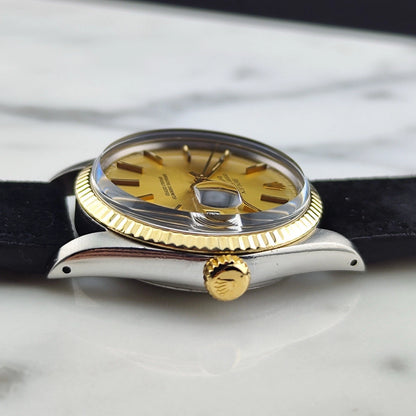 ROLEX Datejust 36 Two-Tone Leather Strap [REF. 16013]