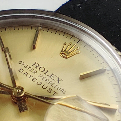 ROLEX Datejust 36 Two-Tone Leather Strap [REF. 16013]