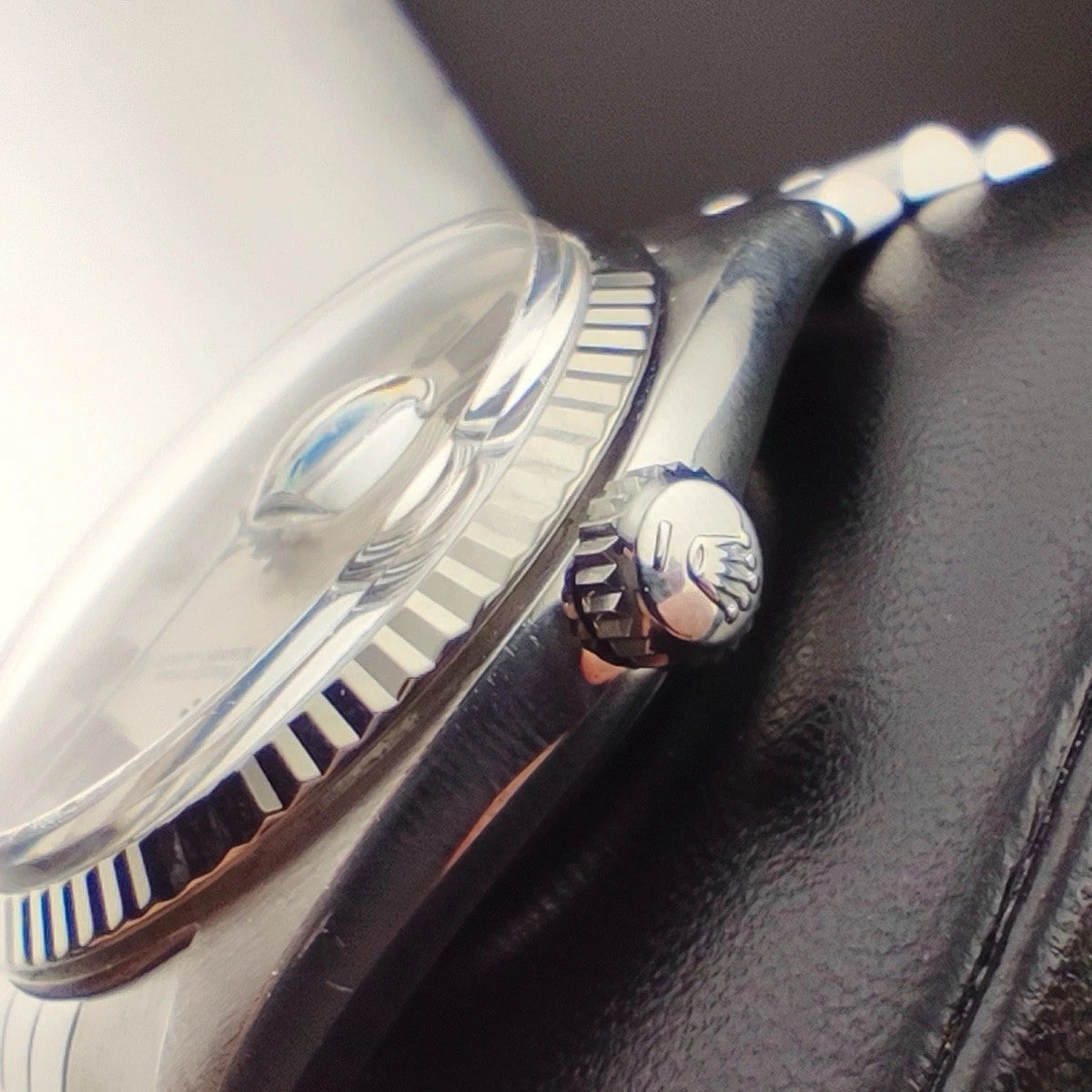 ROLEX Datejust 36 White Gold 18ct Bezel Mint [REF. 16014]