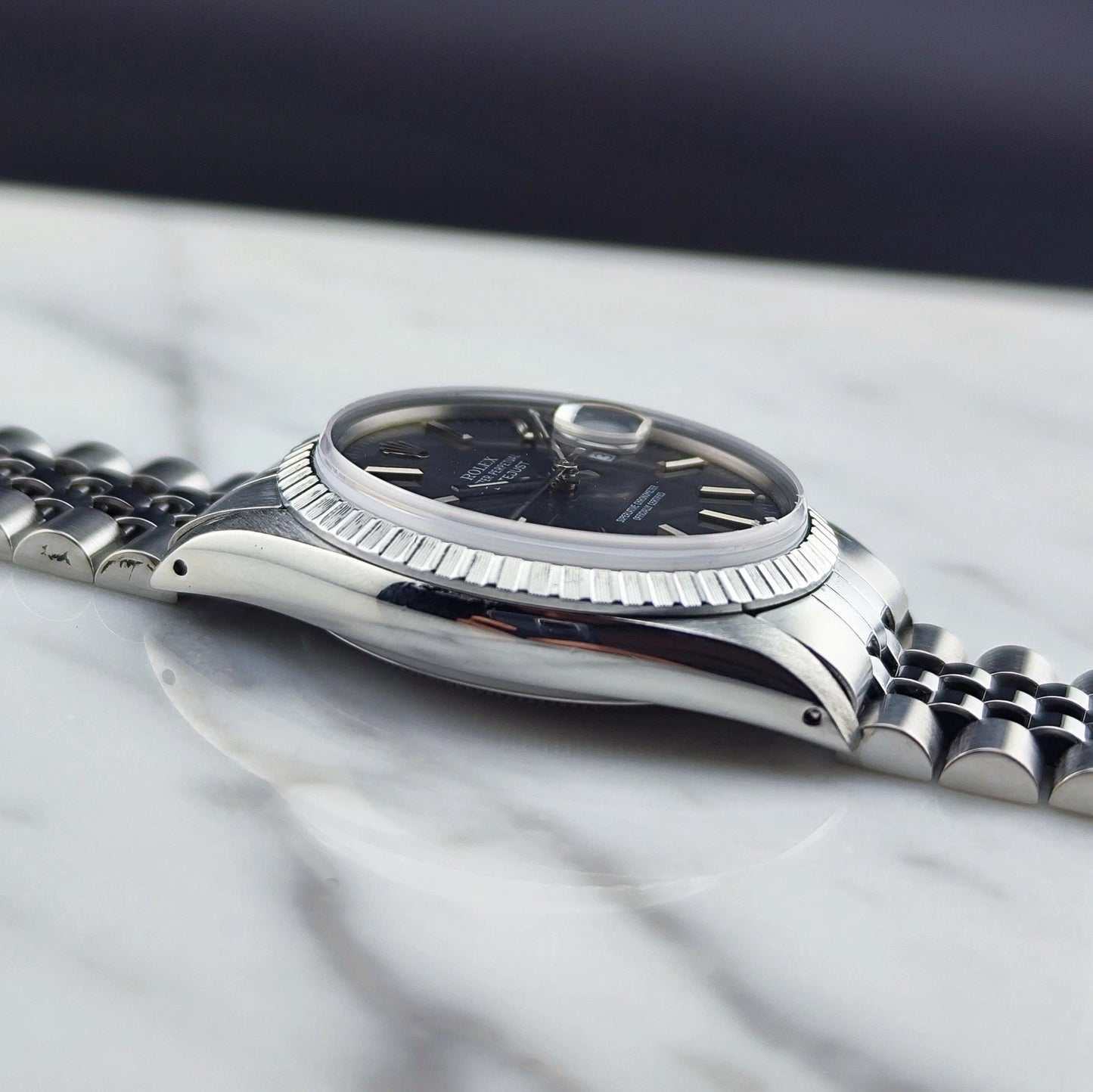 ROLEX Datejust 36 Grey Dial 1986 Saphire Crystal [REF. 16030]