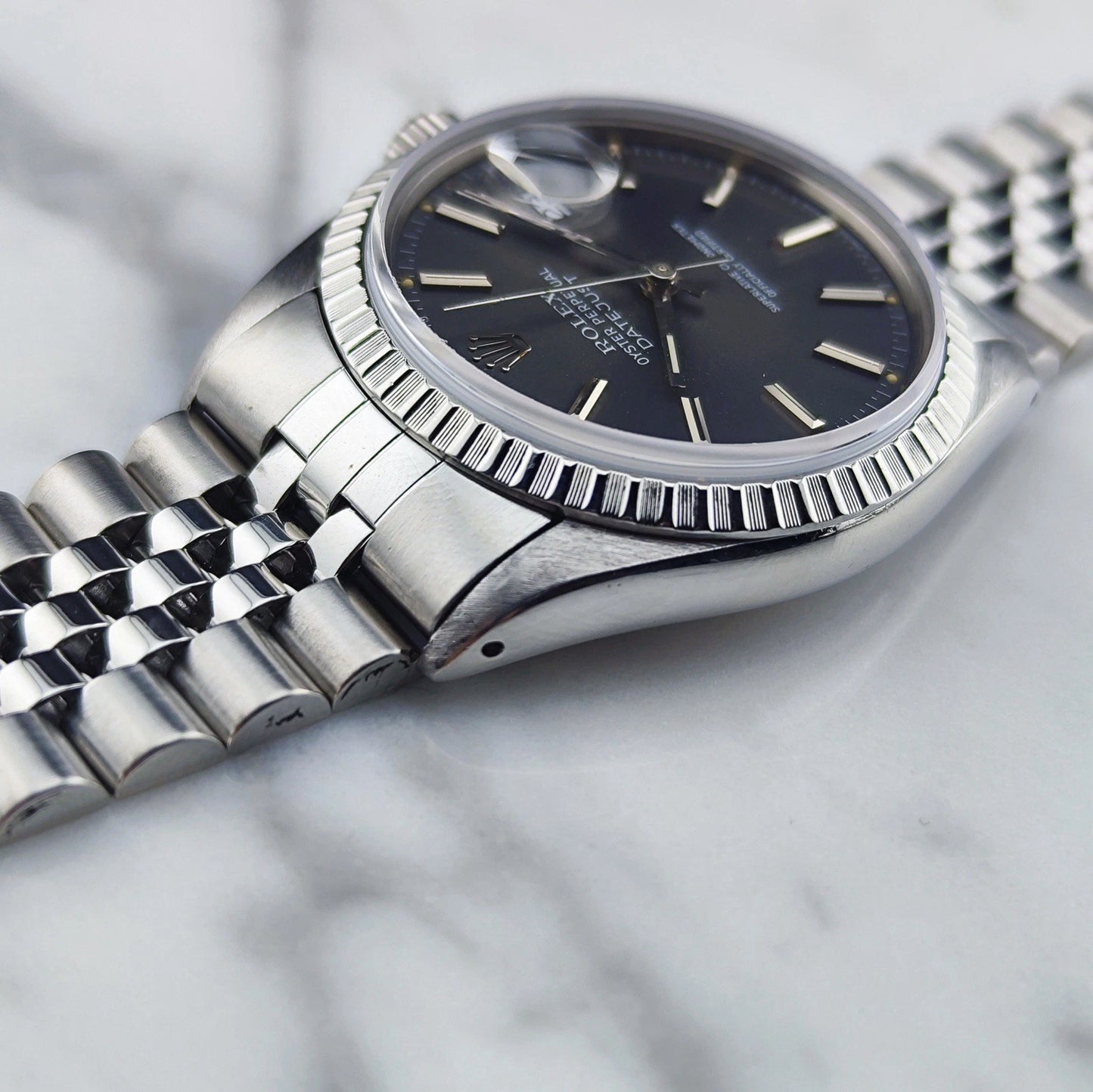 ROLEX Datejust 36 Grey Dial 1986 Saphire Crystal [REF. 16030]