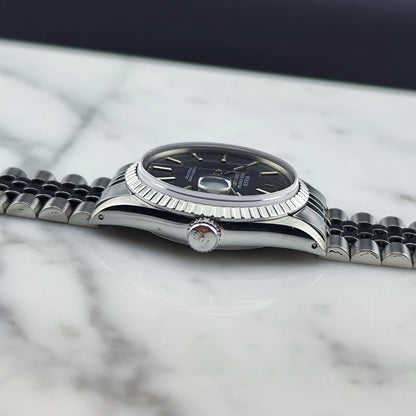 ROLEX Datejust 36 Grey Dial 1986 Saphire Crystal [REF. 16030]