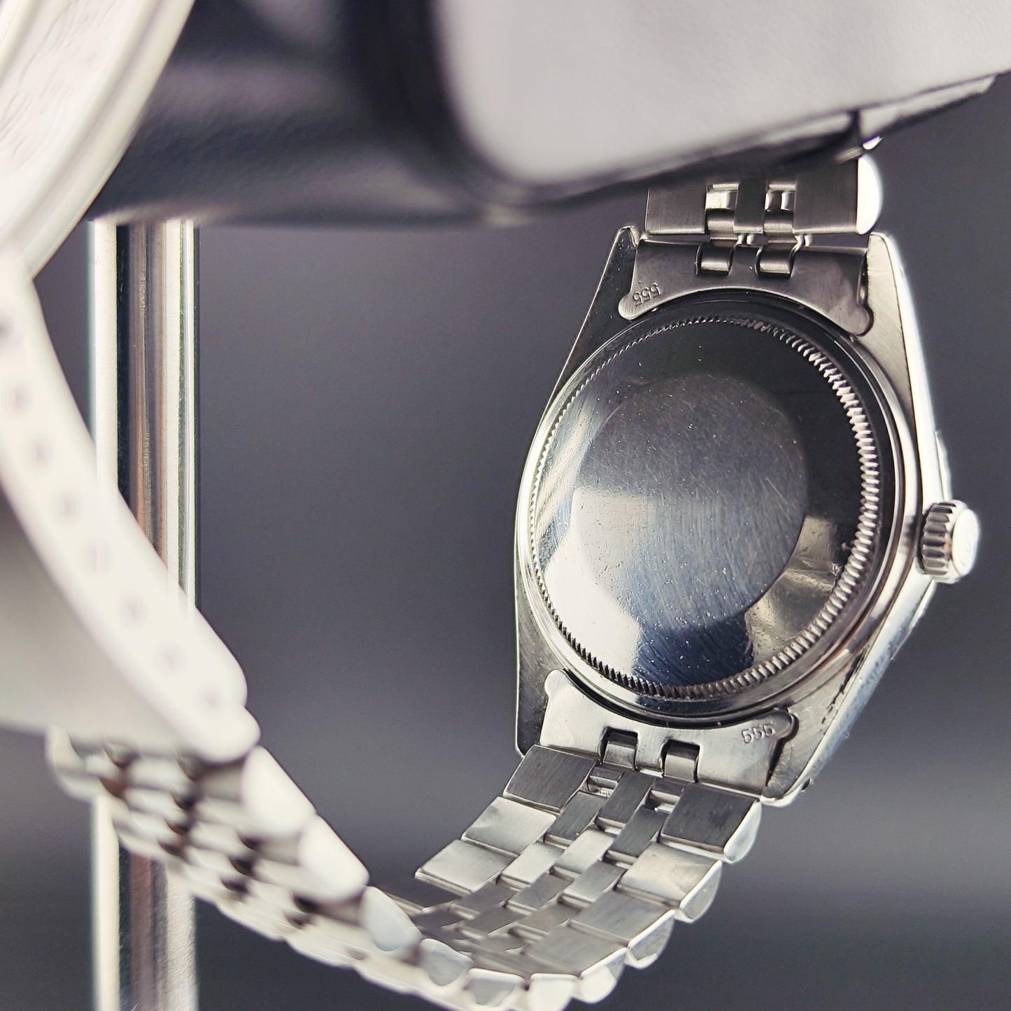 ROLEX Datejust 36 Grey Dial Jubilee Good Condition Stretch Service [REF. 16030]