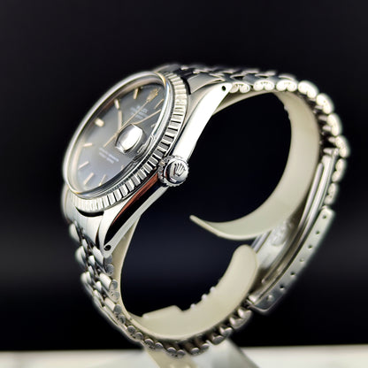 ROLEX Datejust 36 Black Dial 1969 Serviced 12/2025 [REF. 1601]