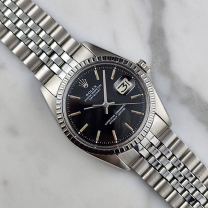 Rolex Datejust 36 Black Dial 1973 Serviced 10/2026 – Bild 1