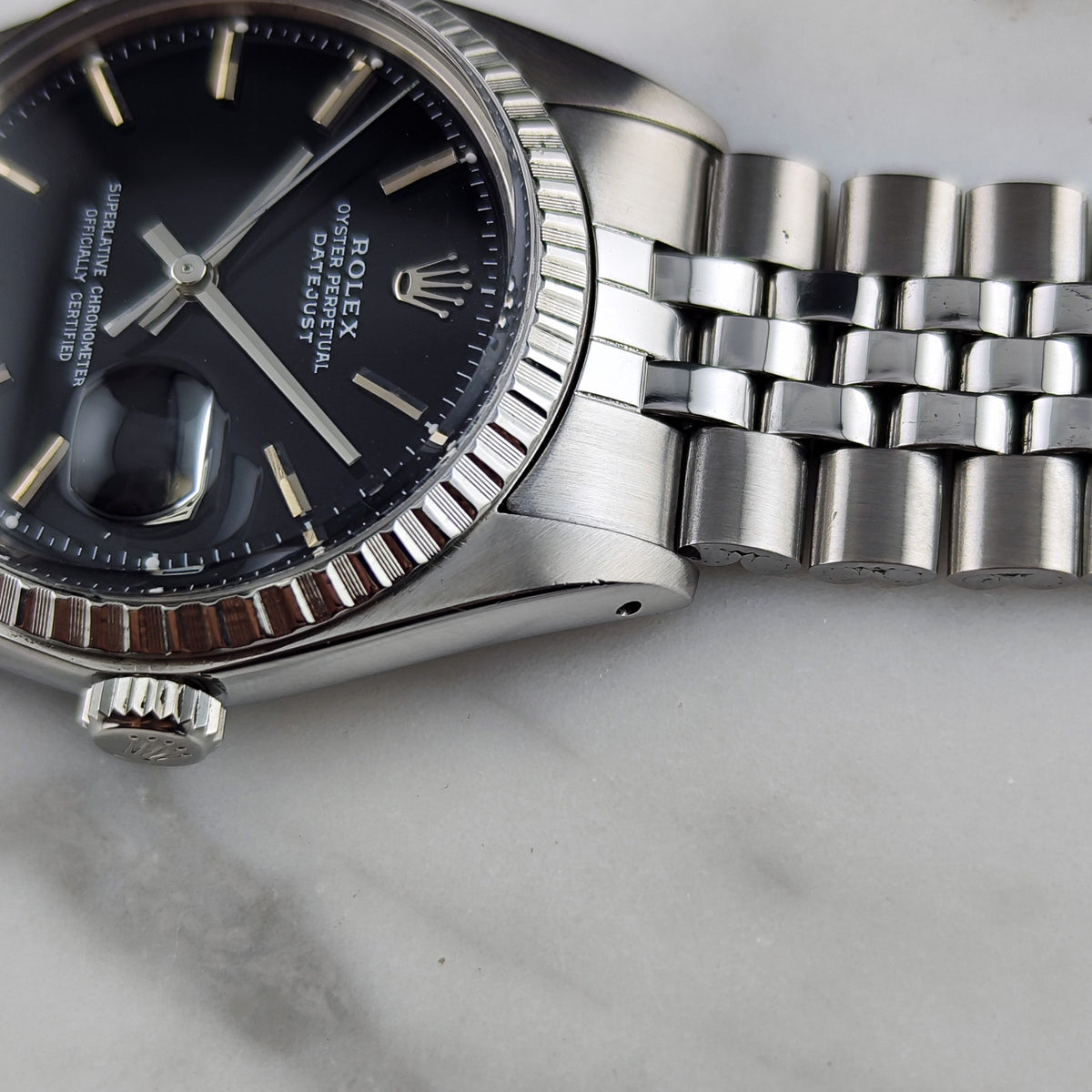 Rolex Datejust 36 Black Dial 1973 Serviced 10/2026 – Bild 15