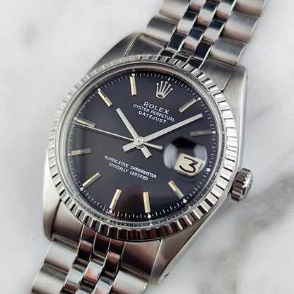 Rolex Datejust 36 Black Dial 1973 Serviced 10/2026 – Bild 16