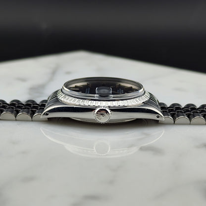 ROLEX Datejust 36 Black Dial Serviced [REF. 1603]