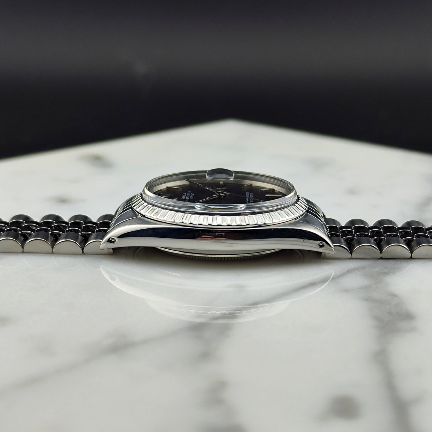 ROLEX Datejust 36 Black Dial Serviced [REF. 1603]