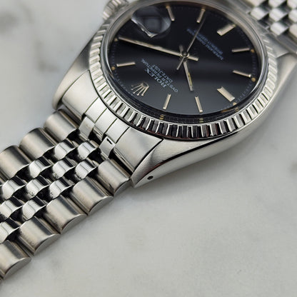 ROLEX Datejust 36 Black Dial Serviced [REF. 1603]