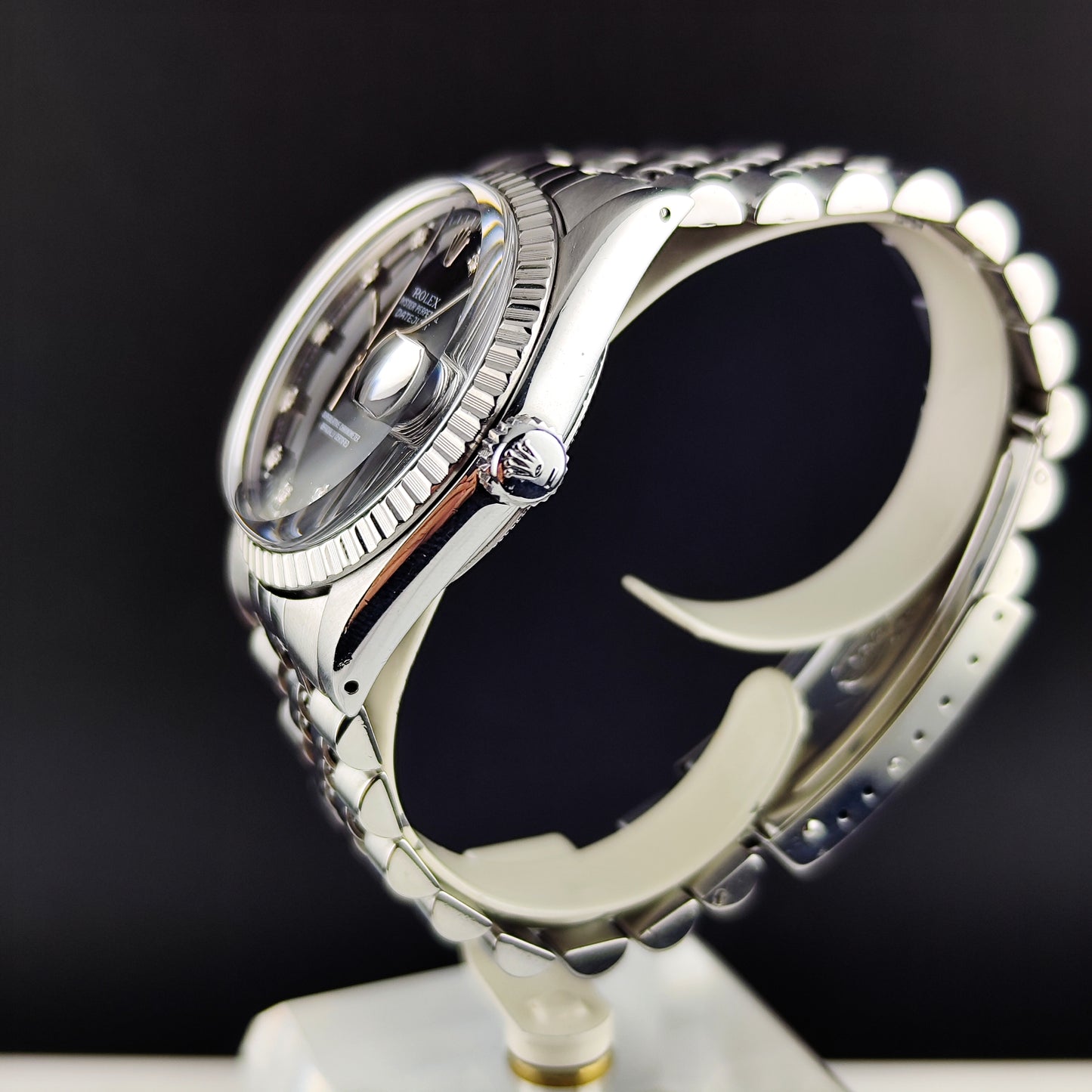 ROLEX Datejust 36 Black Diamond Dial Fullset 1980 [REF. 16030]