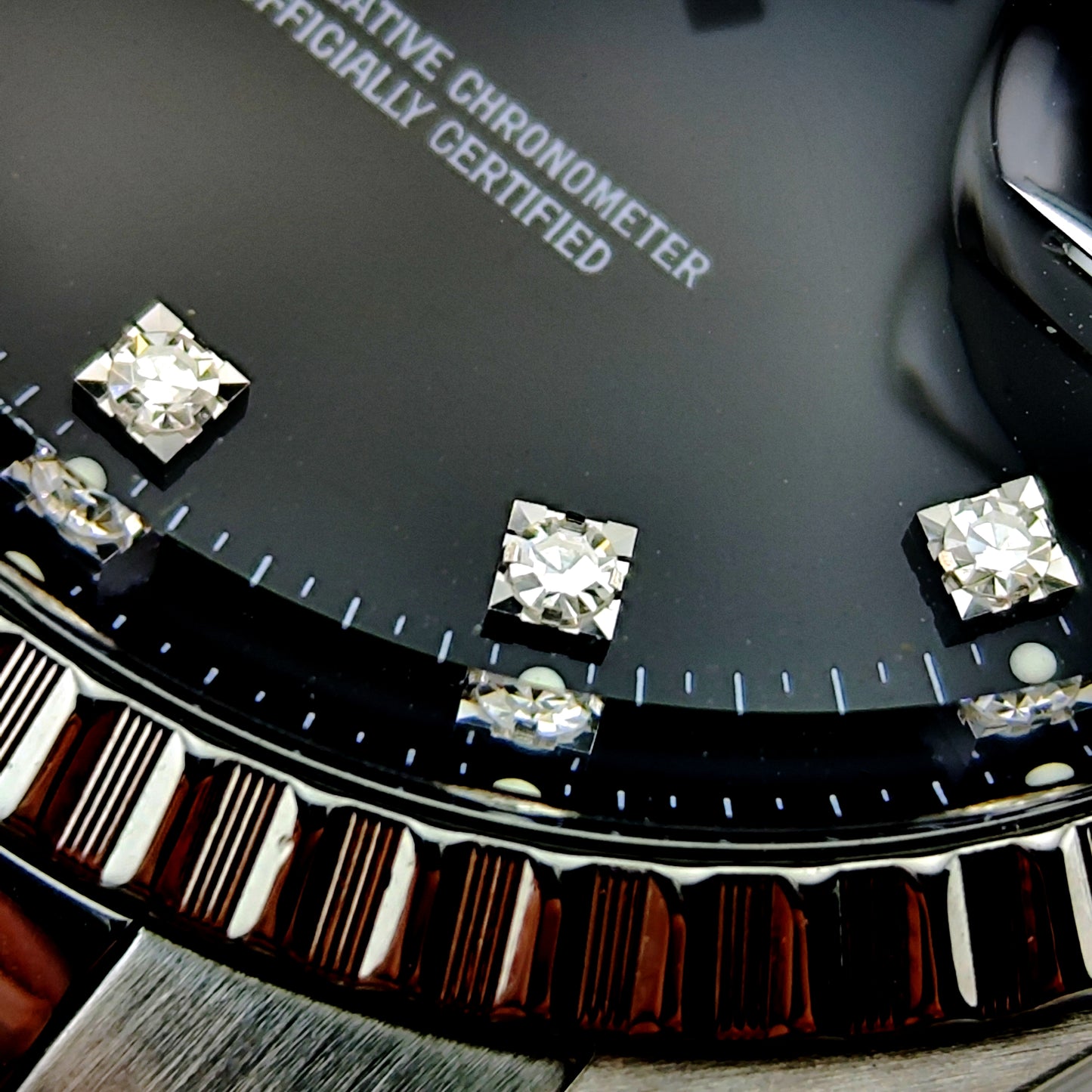 ROLEX Datejust 36 Black Diamond Dial Fullset 1980 [REF. 16030]