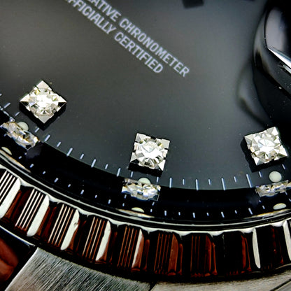 ROLEX Datejust 36 Black Diamond Dial Fullset 1980 [REF. 16030]