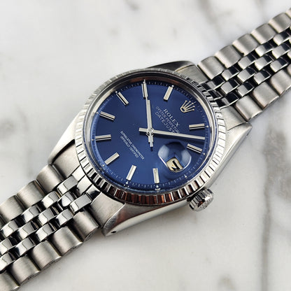 ROLEX Datejust 36 Blue Dial 1969 Serviced 03/2026 [REF. 1601]