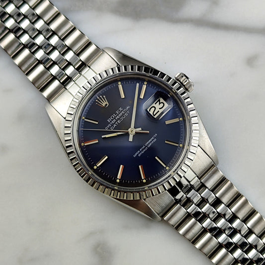 ROLEX Datejust 36 Blue Dial 1978 Serviced 04/2026 [REF. 1603]