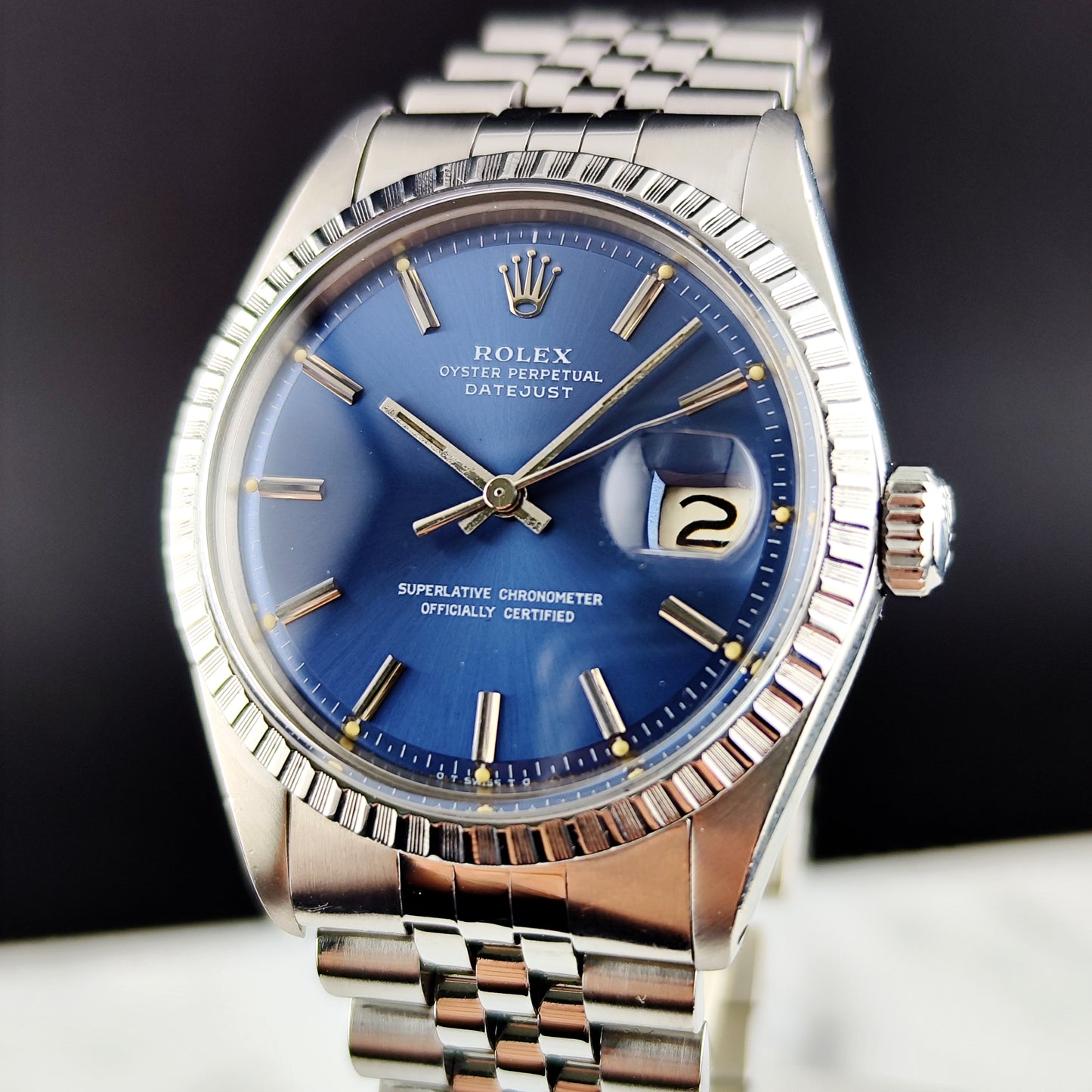 ROLEX Datejust 36 Blue Dial 1978 Serviced 05/2026 [REF. 1603]