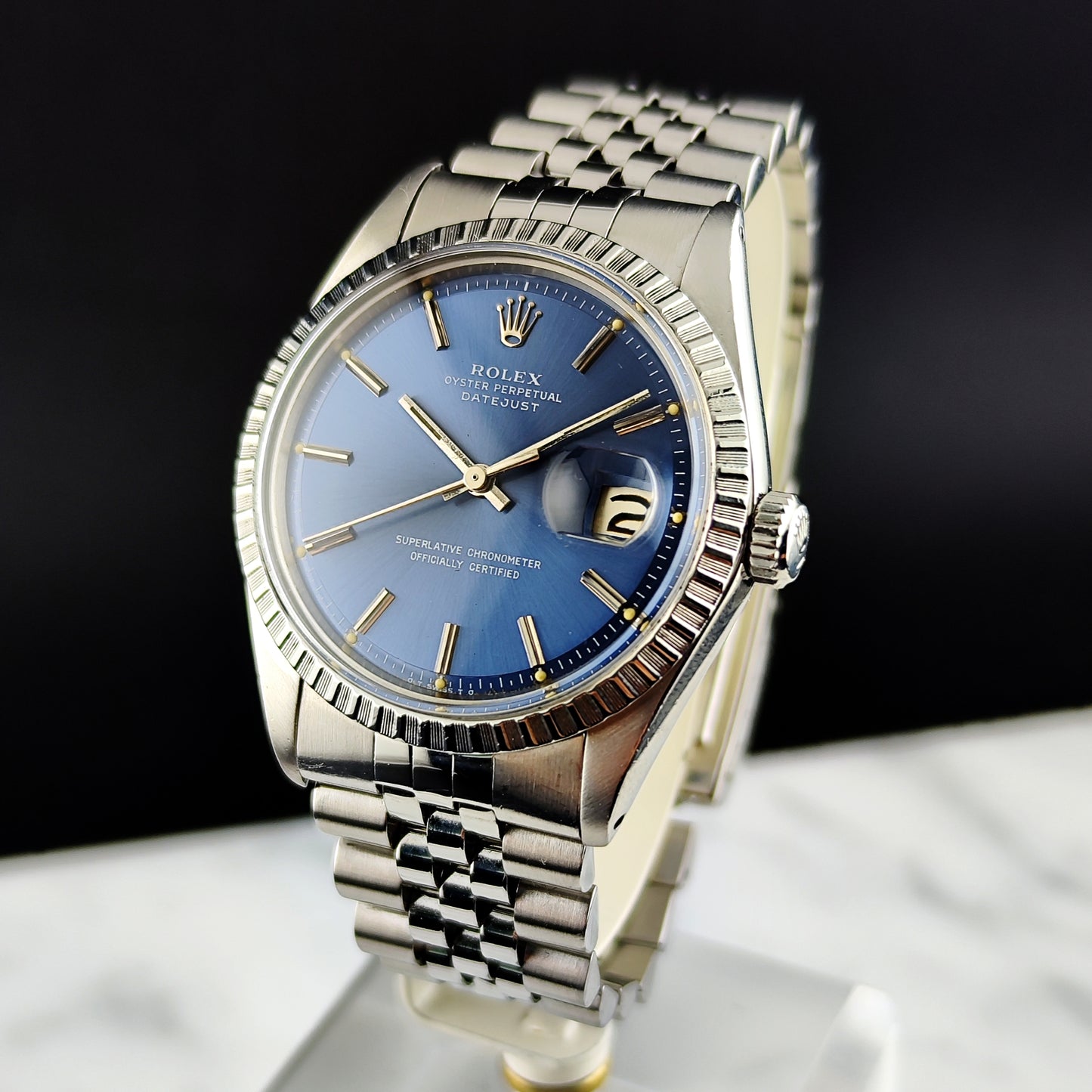ROLEX Datejust 36 Blue Dial 1978 Serviced 05/2026 [REF. 1603]