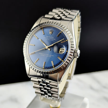 ROLEX Datejust 36 Blue Dial 1978 Serviced 05/2026 [REF. 1603]