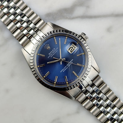 ROLEX Datejust 36 Blue Dial 1978 Serviced 05/2026 [REF. 1603]