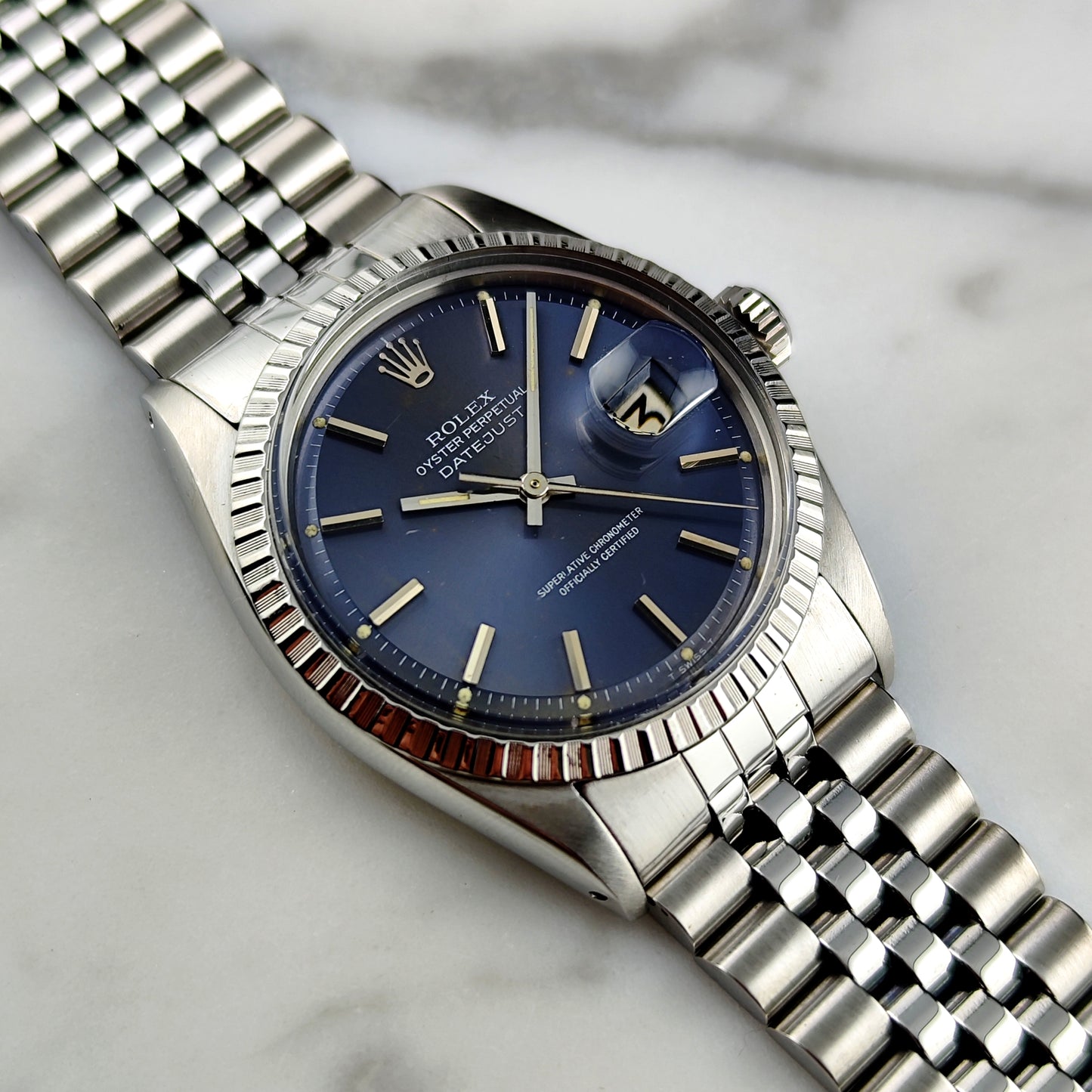 ROLEX Datejust 36 Blue Dial 1978 Serviced 04/2026 [REF. 1603]