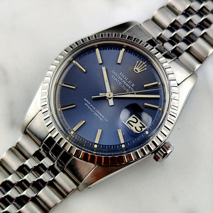 ROLEX Datejust 36 Blue Dial 1978 Serviced 04/2026 [REF. 1603]