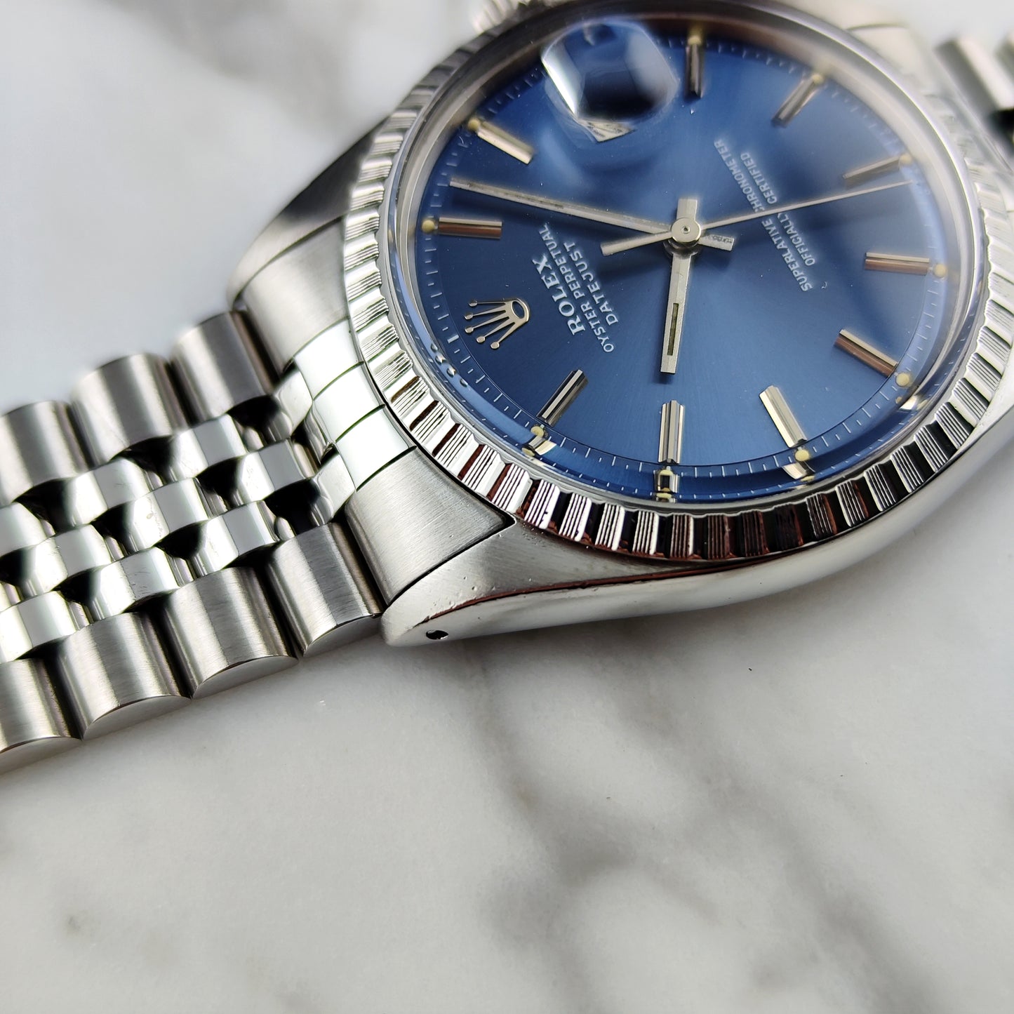 ROLEX Datejust 36 Blue Dial 1978 Serviced 05/2026 [REF. 1603]