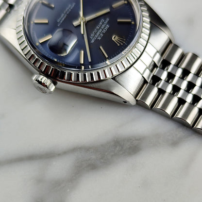 ROLEX Datejust 36 Blue Dial 1978 Serviced 04/2026 [REF. 1603]