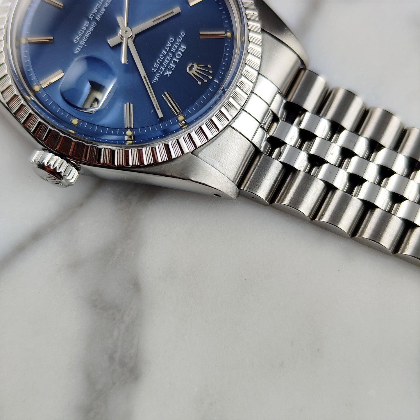 ROLEX Datejust 36 Blue Dial 1978 Serviced 05/2026 [REF. 1603]