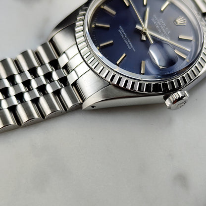 ROLEX Datejust 36 Blue Dial 1978 Serviced 04/2026 [REF. 1603]